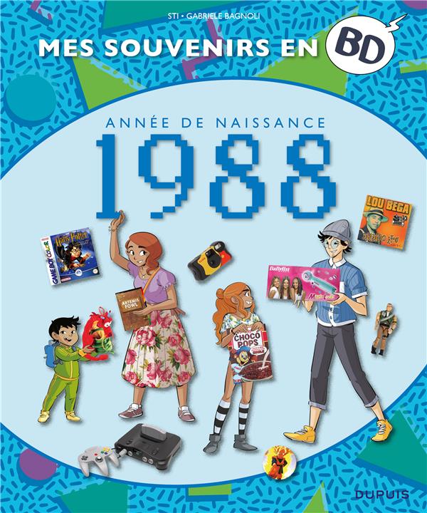 Mes souvenirs en BD Tome 49 : 1988 - flash vidéo