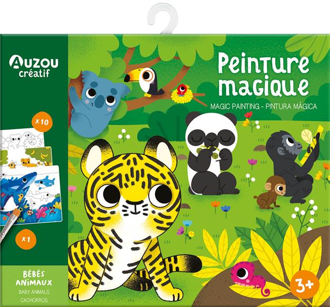 Peinture magique : bébés animaux - flash vidéo