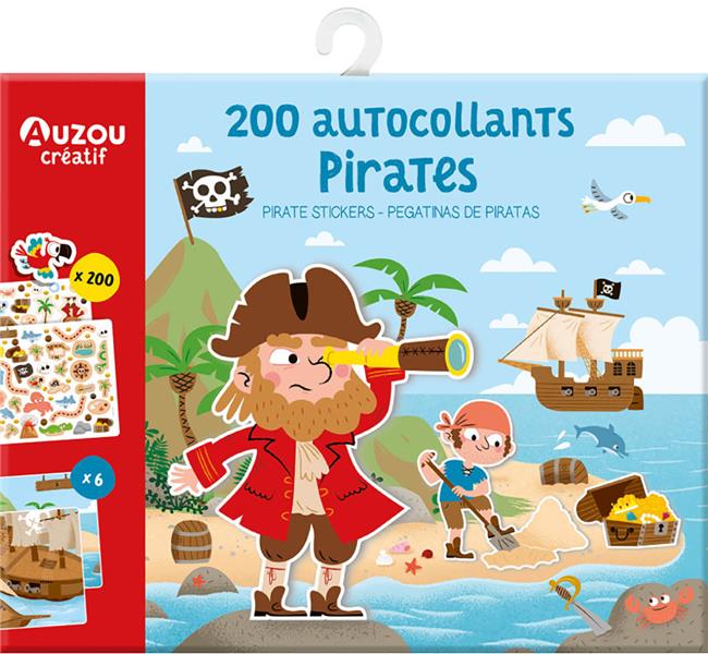 200 autocollants pirates - flash vidéo