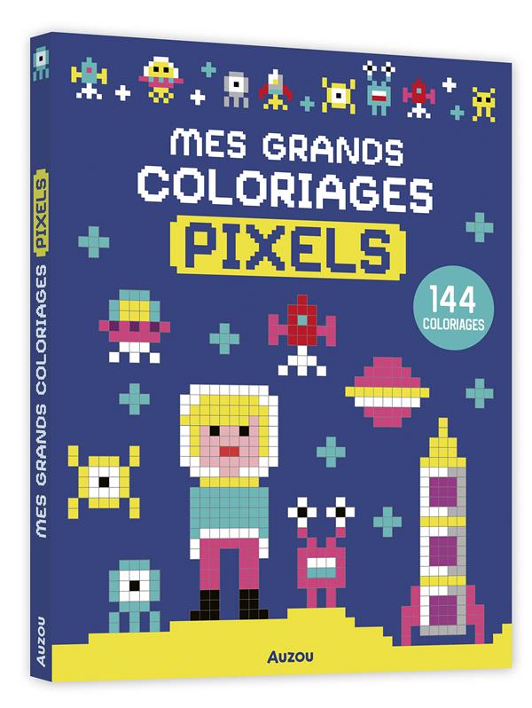 Mes grands coloriages : pixels - flash vidéo