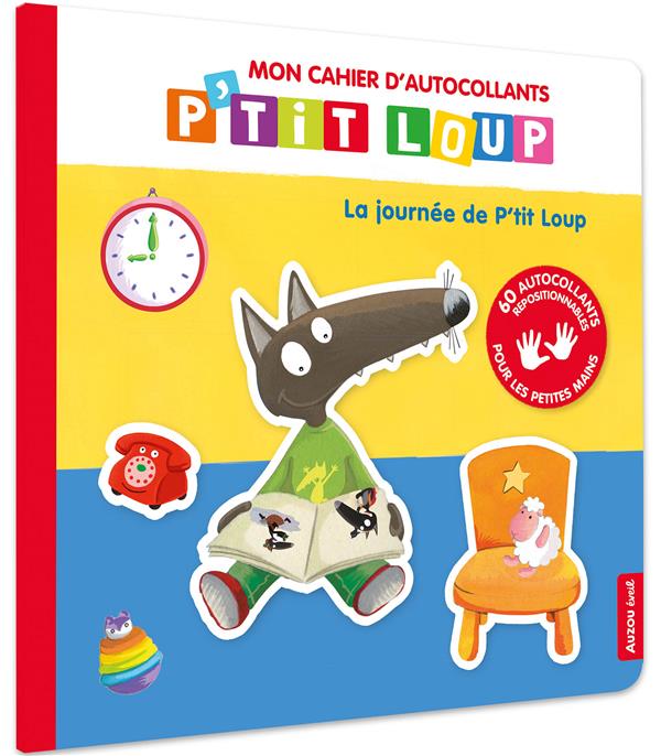 Mon cahier d'autocollants : la journée de P'tit loup - flash vidéo