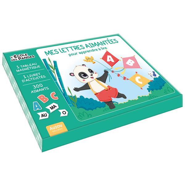 L'école des pandas : mes lettres aimantées pour apprendre à lire - flash vidéo