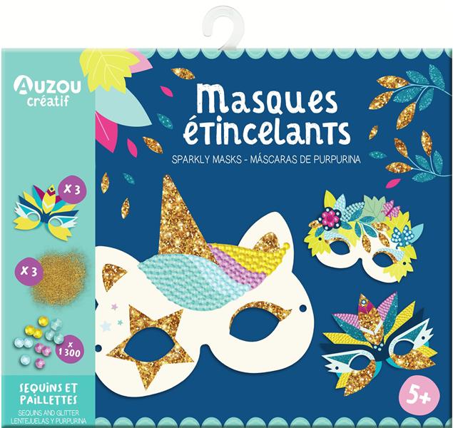 Masques étincelants - flash vidéo