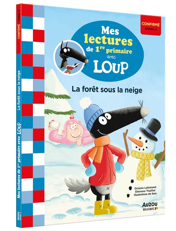 Mes lectures de 1re primaire avec Loup ; niveau 2 ; la forêt sous la neige - flash vidéo