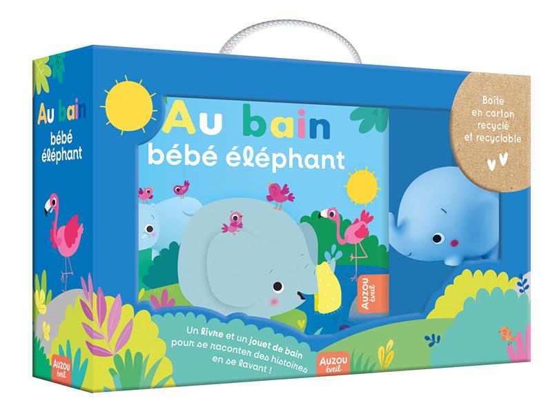Au bain, bébé éléphant ! - flash vidéo