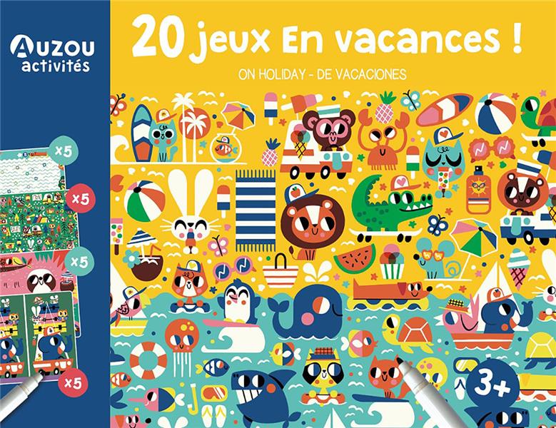 Ma pochette de jeux : 20 jeux en vacances ! - flash vidéo
