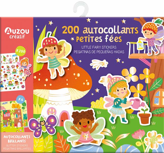 200 autocollants petites fées - flash vidéo