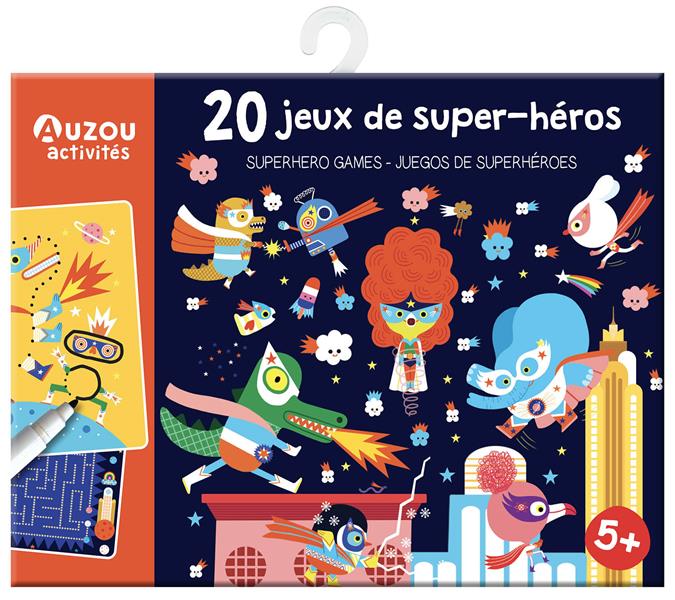 Ma pochette de jeux : 20 jeux de super-héros - flash vidéo