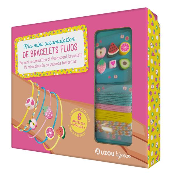 Ma petite accumulation de bracelets fluos - flash vidéo