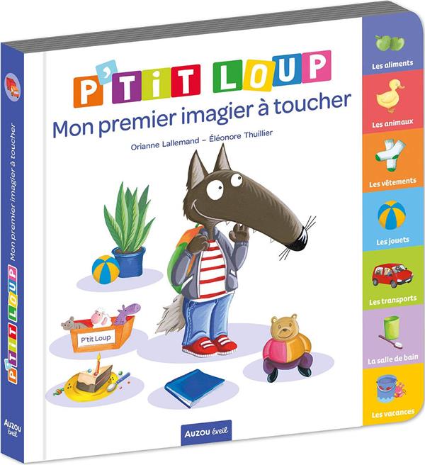 Mon premier imagier à toucher : P'tit Loup - flash vidéo