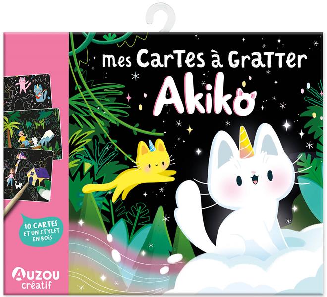 Mes cartes à gratter Akiko - flash vidéo