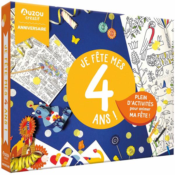 Mon coffret d'anniversaire : je fête mes 4 ans ! - flash vidéo