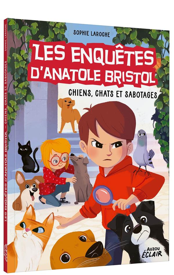 Les enquêtes d'Anatole Bristol Tome 14 : chiens, chats et sabotages - flash vidéo