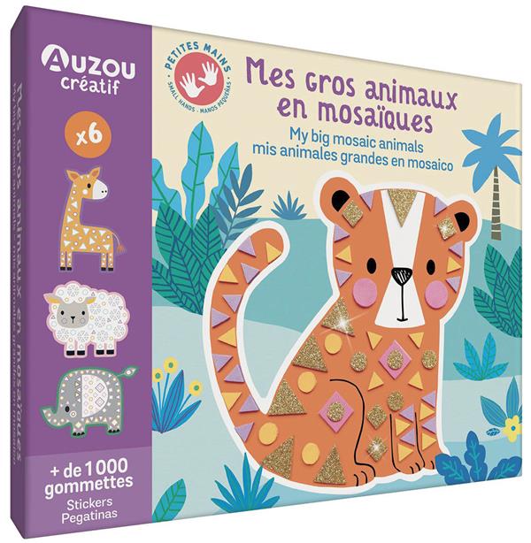 Mes gros animaux en mosaïques - flash vidéo