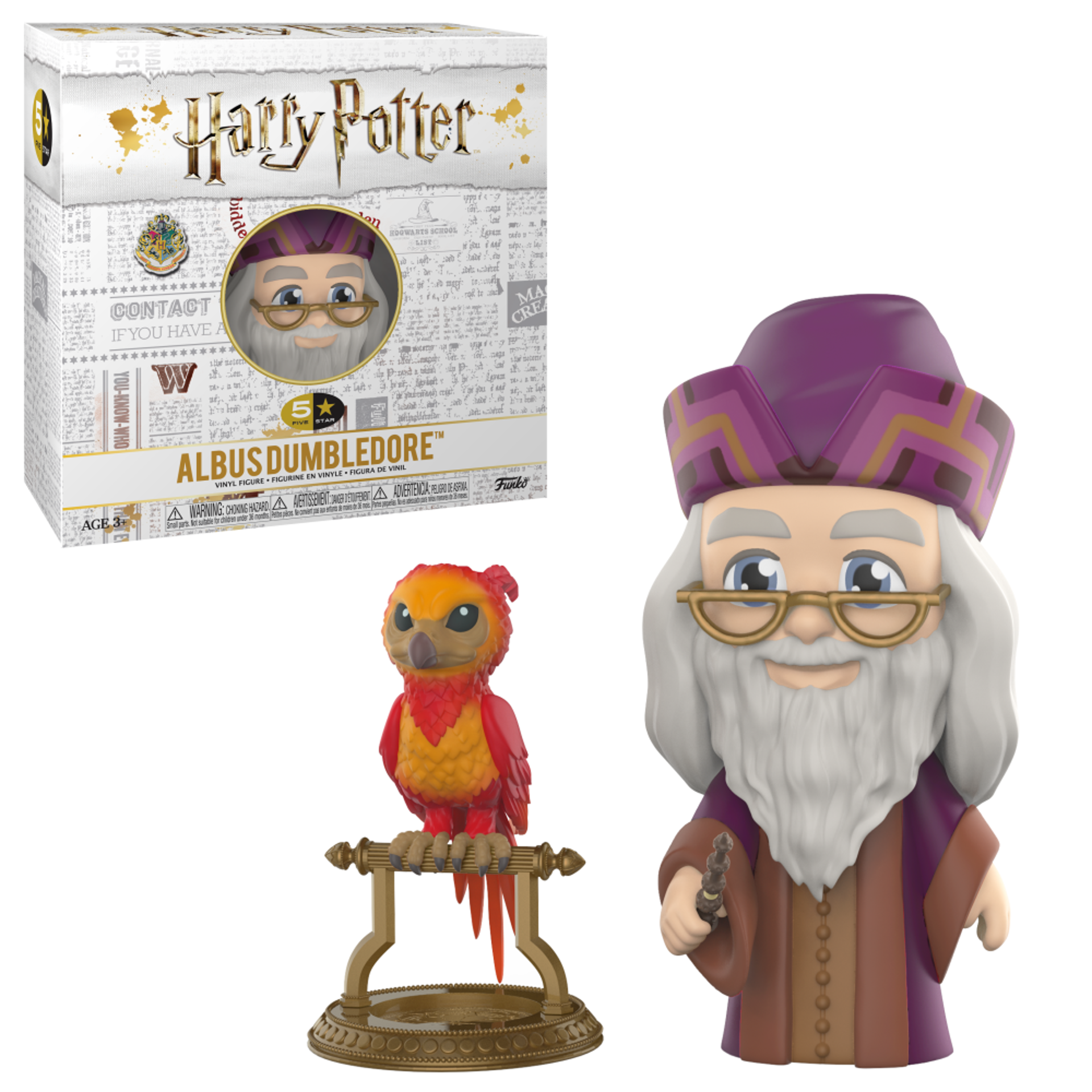 Funko 5 Star Vinyl Figure Harry Potter - Albus Dumbledore - flash vidéo