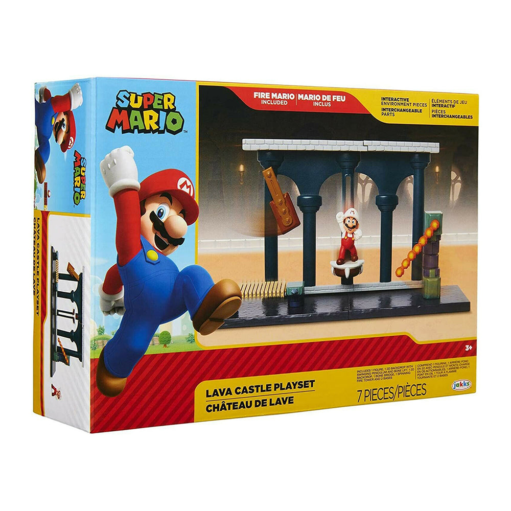 Nintendo - Super Mario Ensemble du château de lave - flash vidéo