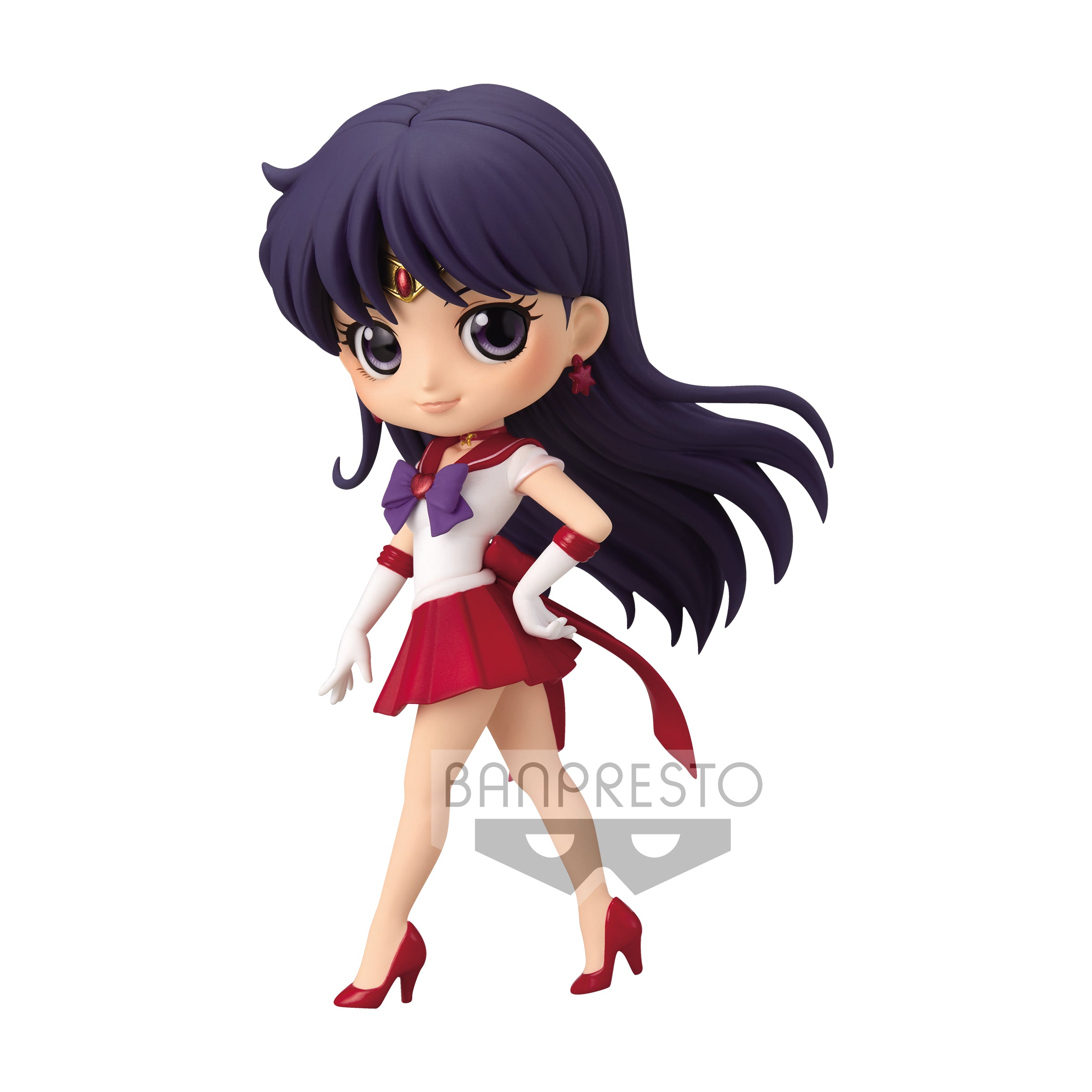 Pretty Guardian Sailor Moon Eternal the Movie - Q Posket Super Sailor Mars ver.A Figure 14cm - flash vidéo
