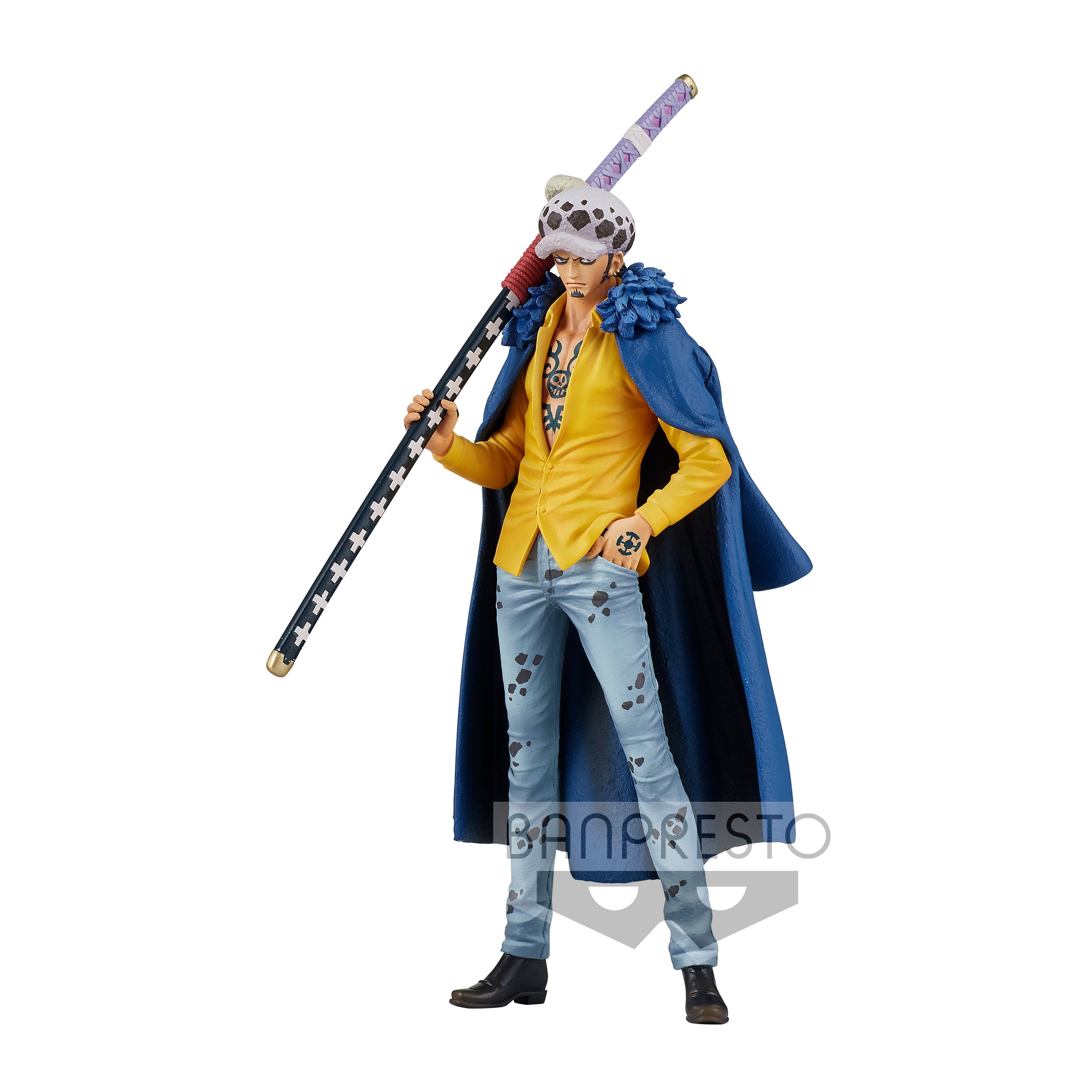 One Piece DXF - The Grandline Men Wanokuni vol.19 B: Trafalgar Law Figure 17cm - flash vidéo
