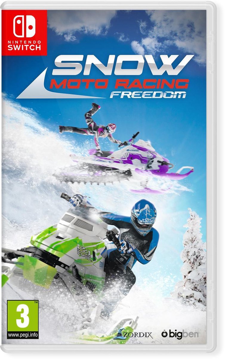 Snow Moto Racing Freedom - flash vidéo