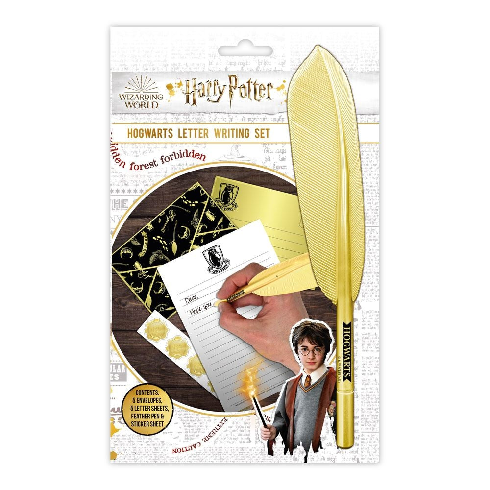 Harry Potter - Set de Papeterie avec Stylo Plume - flash vidéo