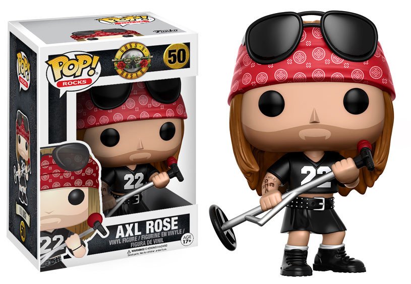 Funko Pop! Rocks Guns N' Roses Axl Rose ENG Merchandising - flash vidéo