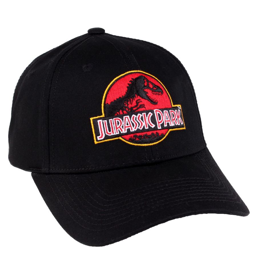 Jurassic Park - Logo Black Baseball Cap - flash vidéo
