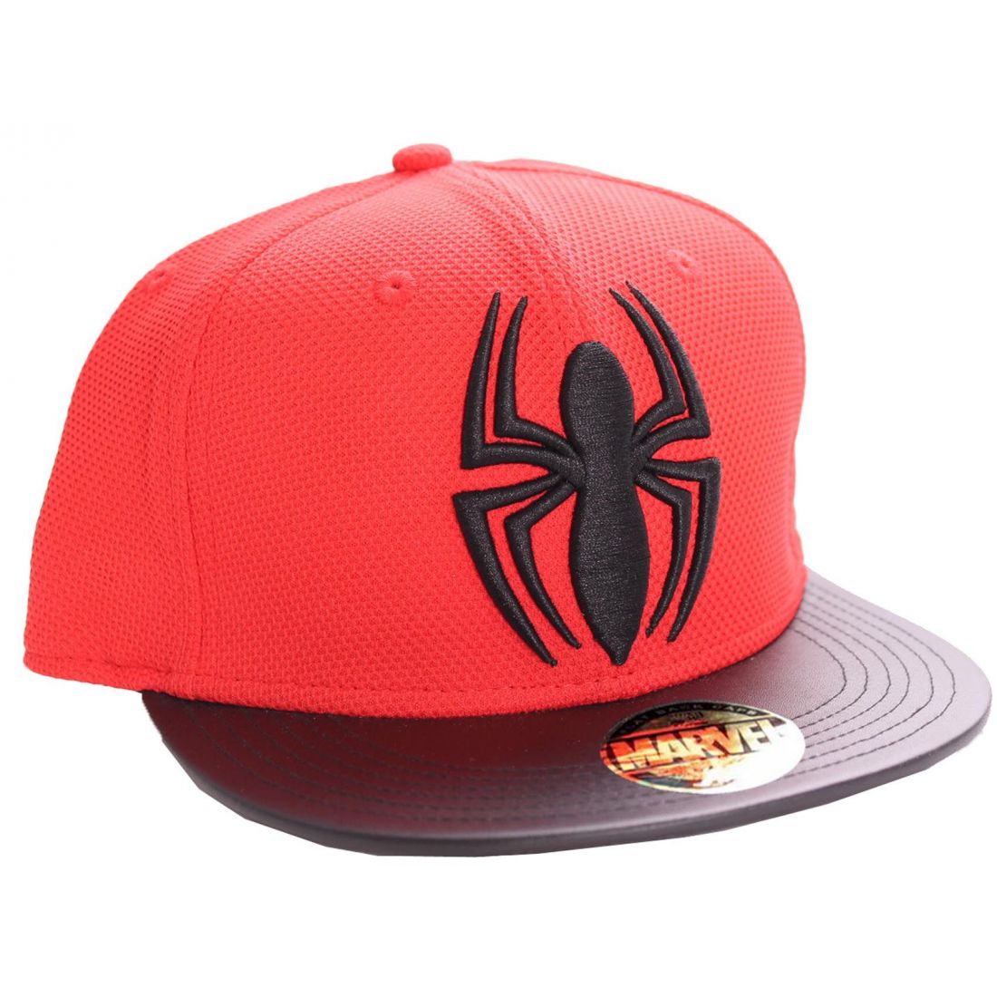 Marvel - Spider-Man Black Logo Snapback - flash vidéo