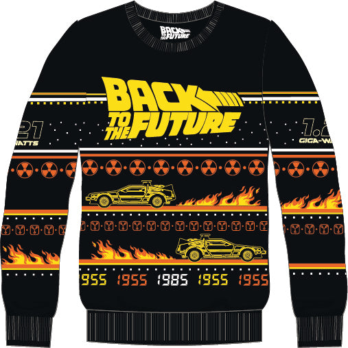 Retour Vers Le Futur - Christmas Sweater XL - flash vidéo