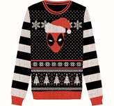 Marvel - Ugly Deadpool Christmas Sweater L - flash vidéo