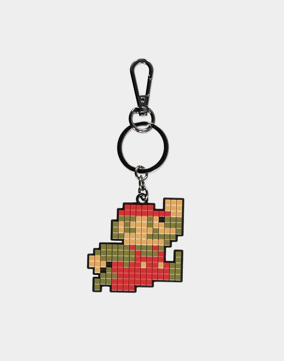 Nintendo - Super Mario 8Bit Rubber Keychain - flash vidéo