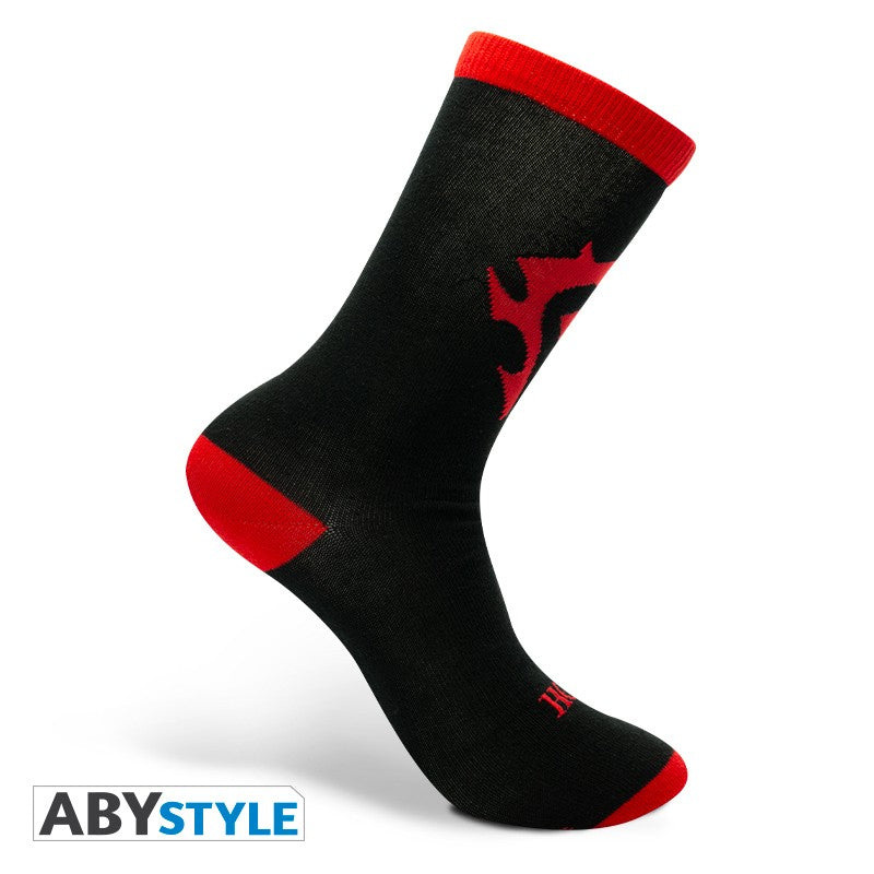 World of Warcraft - Chaussettes Horde Noire et Rouge - flash vidéo