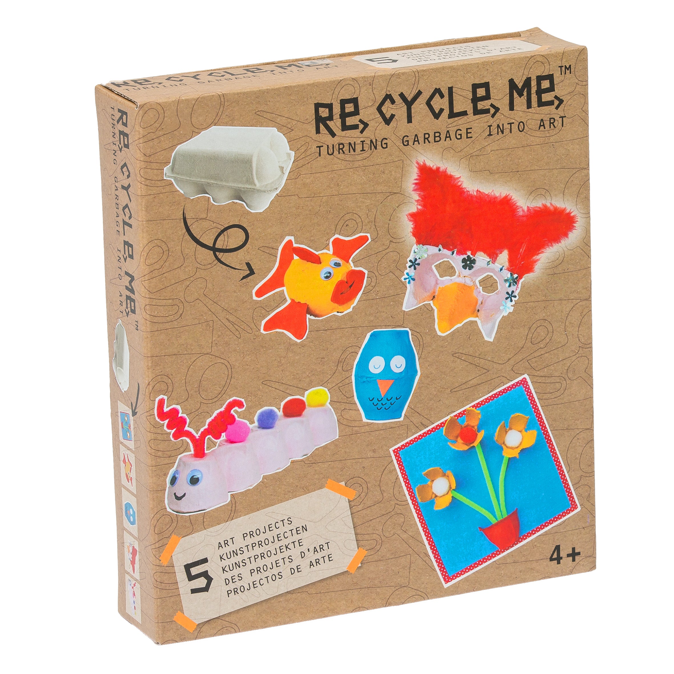 Re-Cycle-Me MEDIUM Egg box Girls - flash vidéo