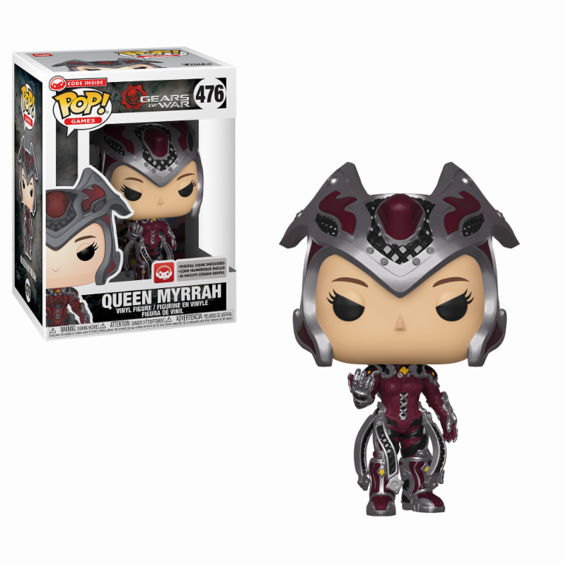 Funko Pop! Games Gears of War S3 - Queen Myrrah ENG Merchandising - flash vidéo