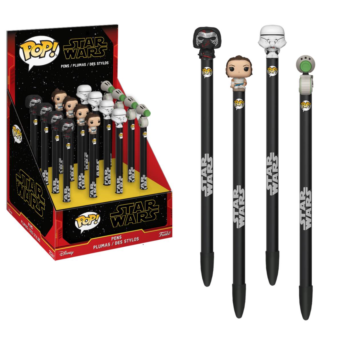 Funko Pen Toppers Star Wars Ep. 9 (x16 Pen Toppers) ENG Merchandising - flash vidéo