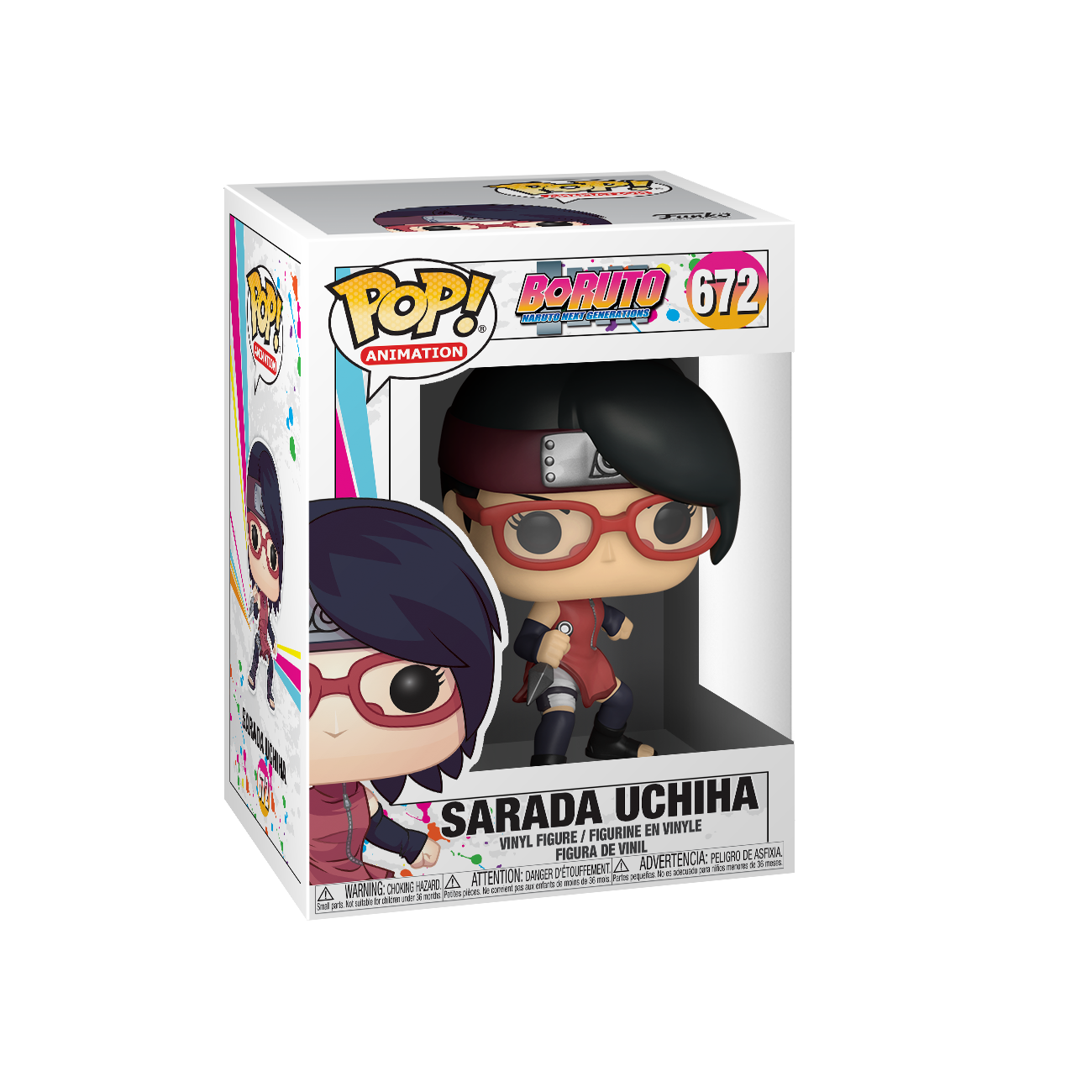 Funko Pop! Animation: Boruto: Naruto Next Generations - Sarada Uchiha - flash vidéo