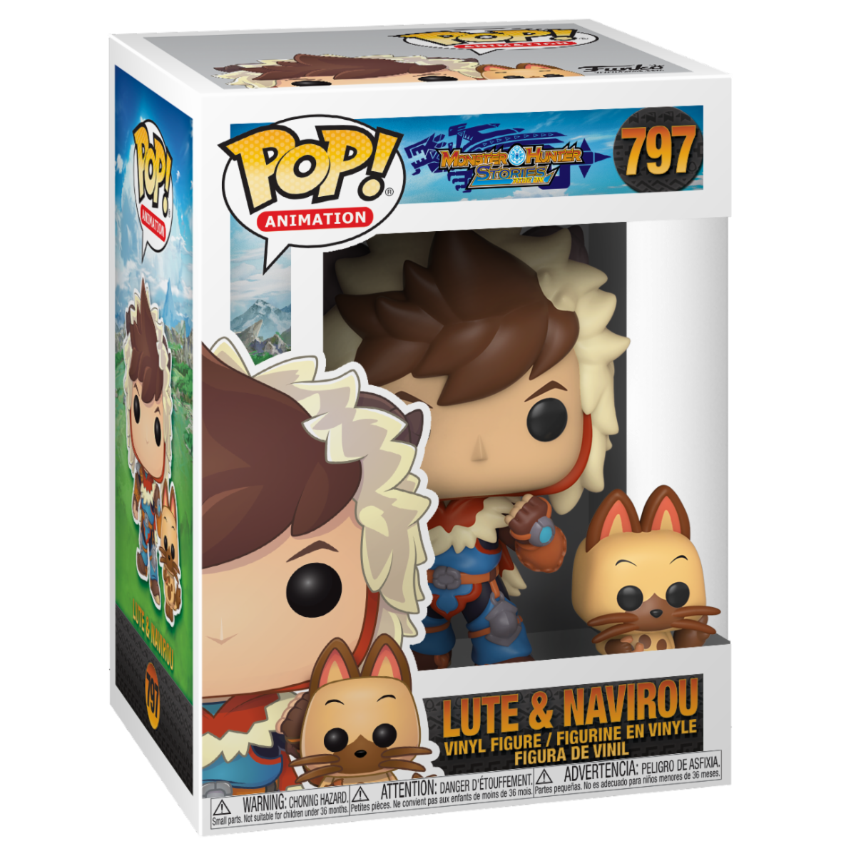 Funko Pop! Monster Hunter Lute with Navirou ENG Merchandising - flash vidéo