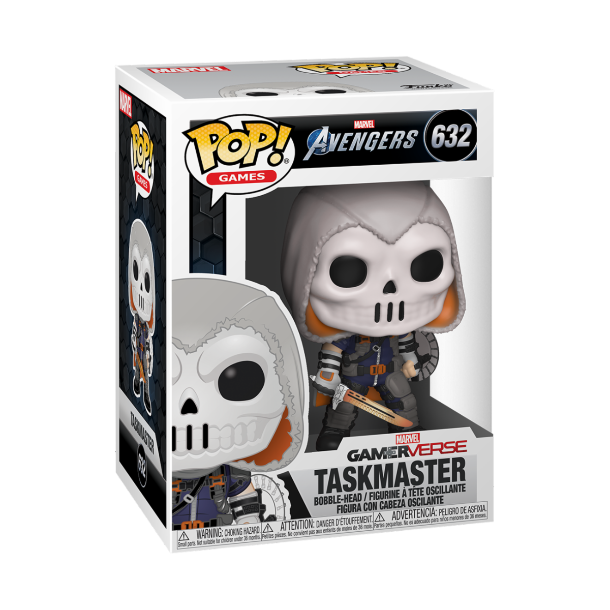Funko Pop! Marvel: Avengers Game - Taskmaster - flash vidéo