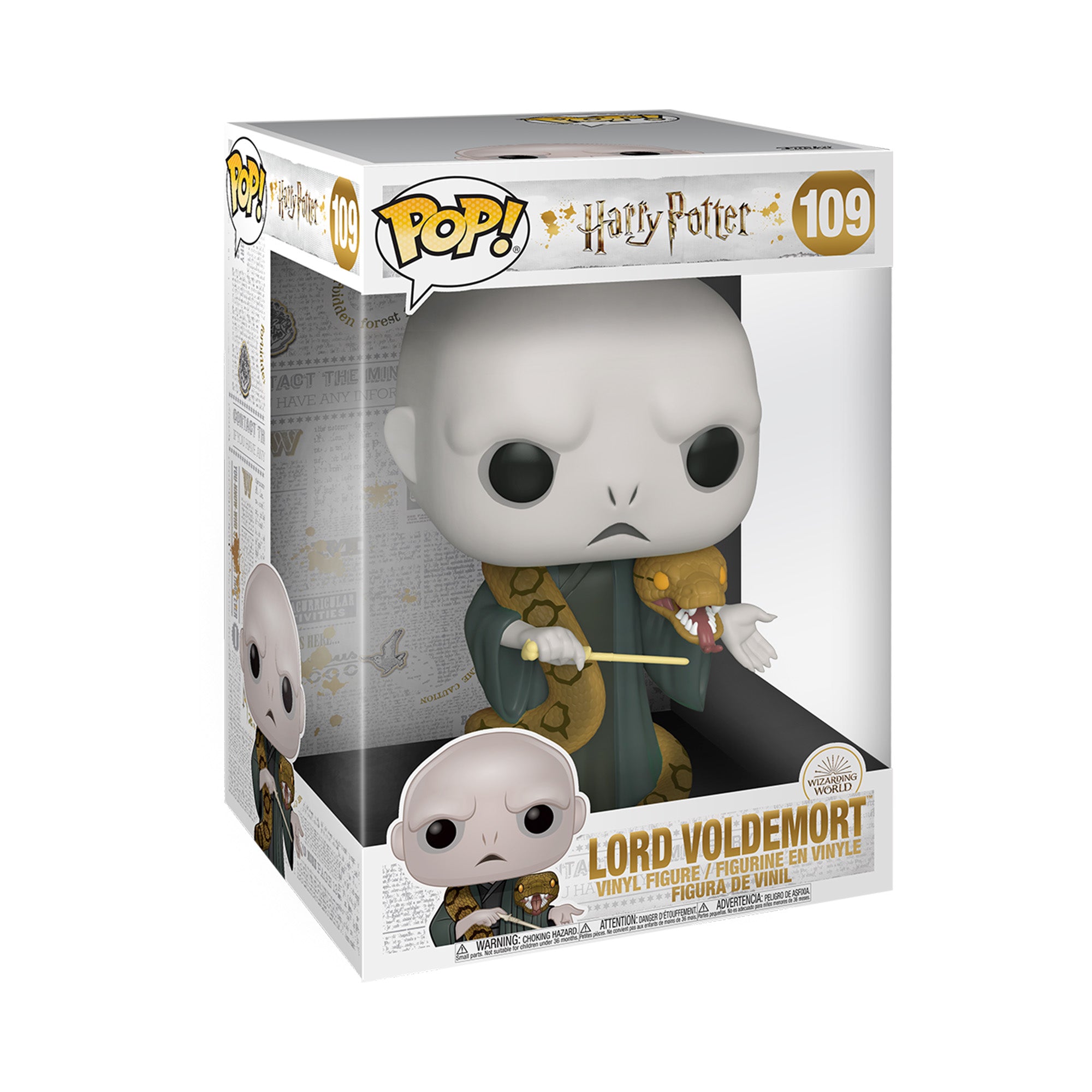 Funko Pop! Jumbo: Harry Potter - Lord Voldemort 10" Super Sized Pop! ENG Merchandising - flash vidéo