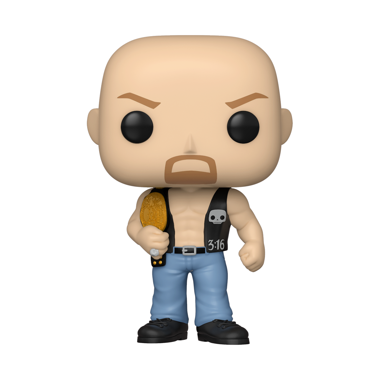 Funko Pop! WWE: SC Steve Austin (with Belt) ENG Merchandising - flash vidéo