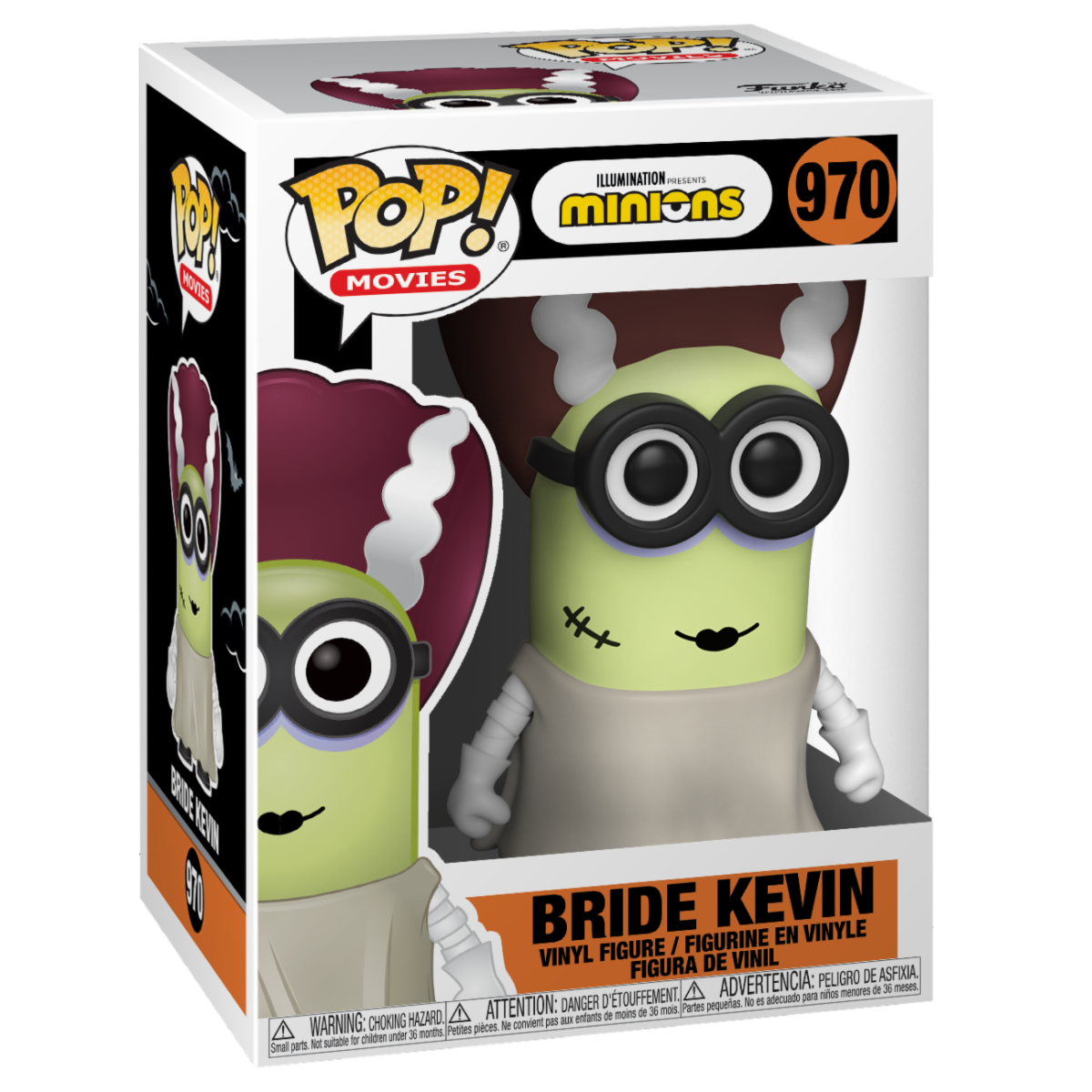 Funko Pop! Movies Minions Halloween S1 Bride Kevin - flash vidéo
