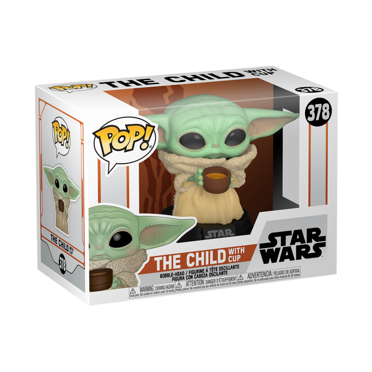 Funko Pop! Star Wars : The Mandalorian S2 The Child with Cup ENG Merchandising - flash vidéo