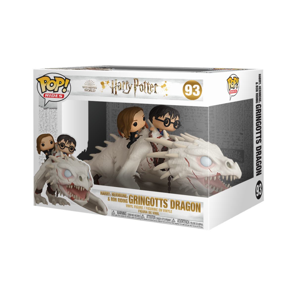 Funko Pop! POP Ride: Dragon w/Harry, Ron, & Hermione - flash vidéo