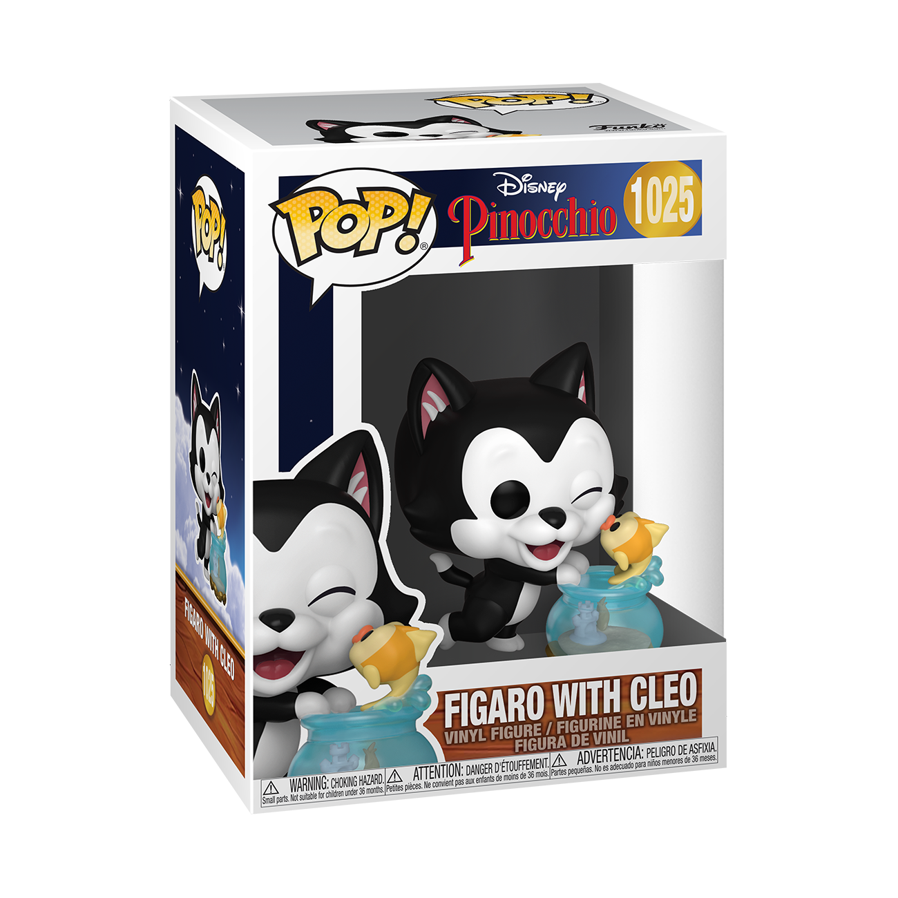 Funko Pop! Disney: Pinocchio - Figaro with Cleo - flash vidéo