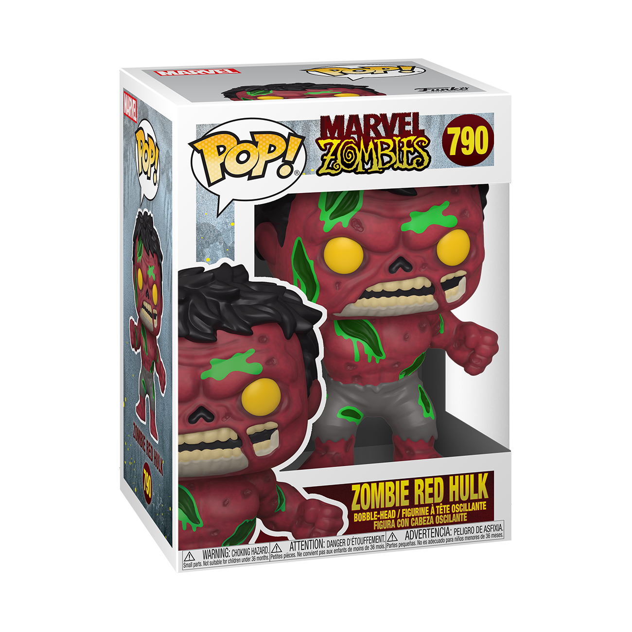 Funko Pop! Marvel Zombies: Zombie Red Hulk ENG Merchandising - flash vidéo
