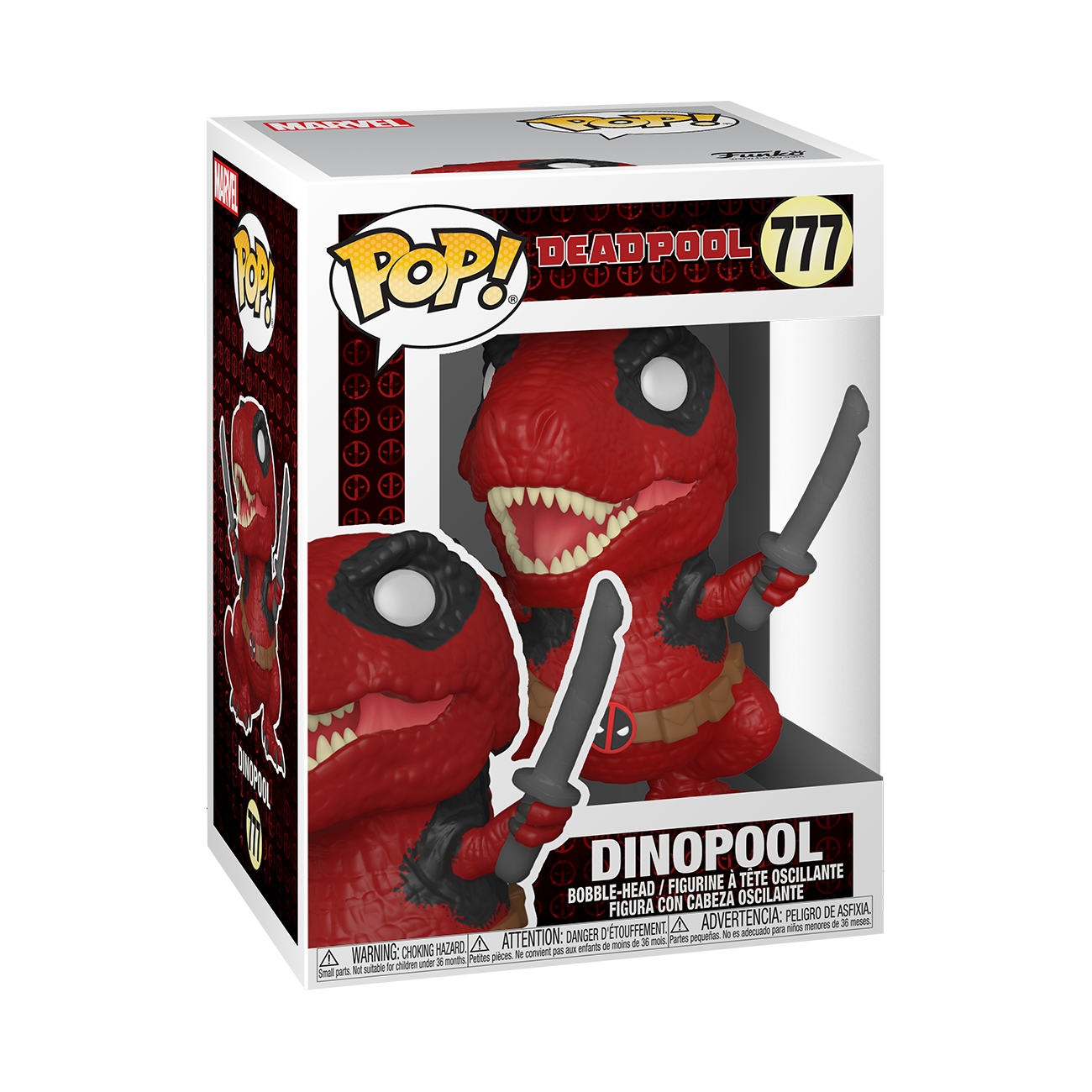 Funko Pop! Marvel: Deadpool 30th Anniversary - Dinopool