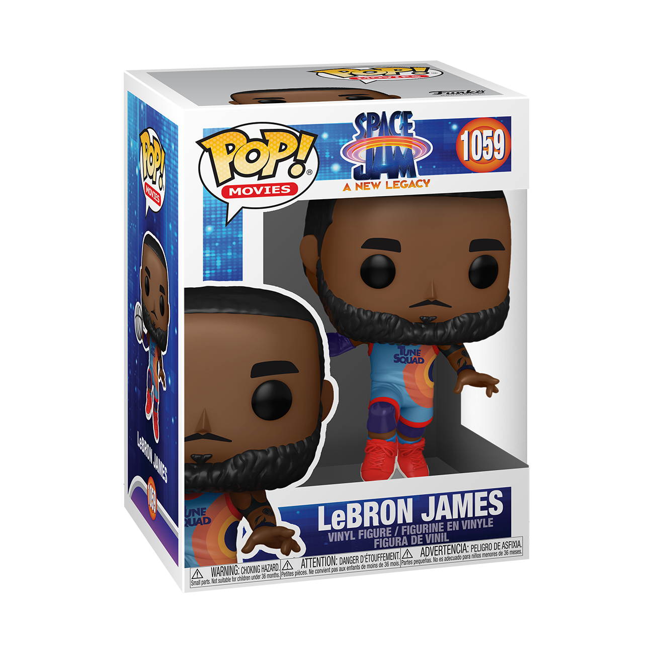 Funko Pop! Movies: Space Jam 2 - Lebron James ENG Merchandising - flash vidéo