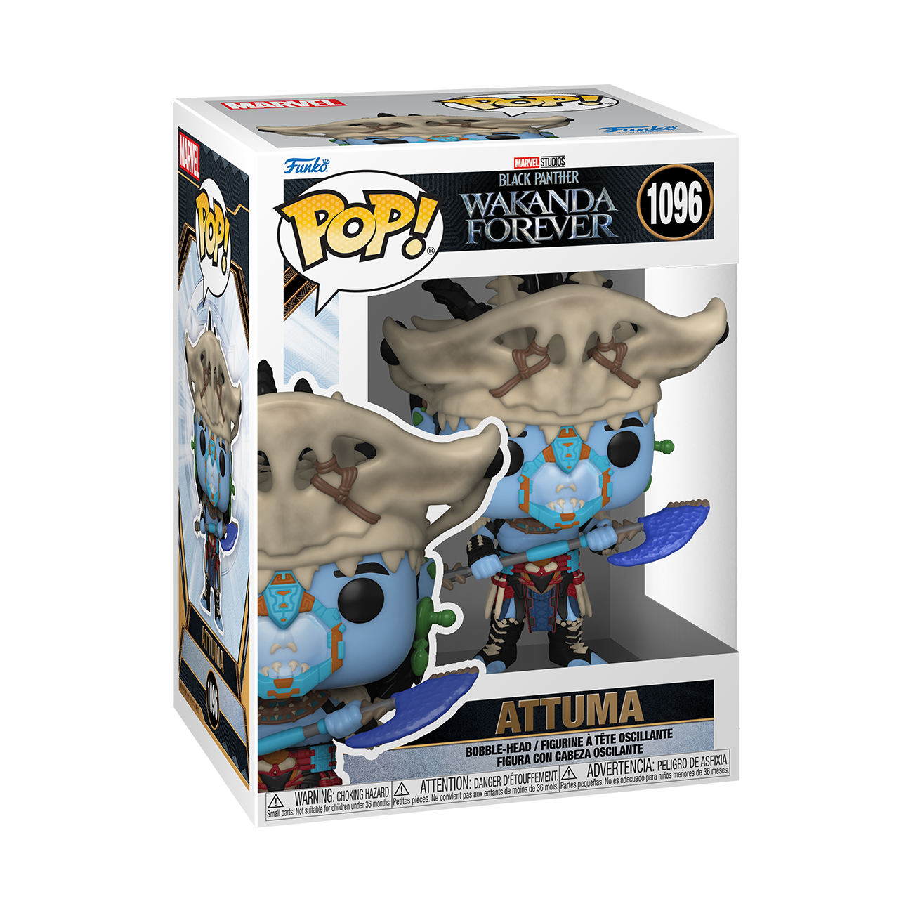 Funko Pop! Marvel: Black Panther: Wakanda Forever - Attuma ENG Merchandising - flash vidéo