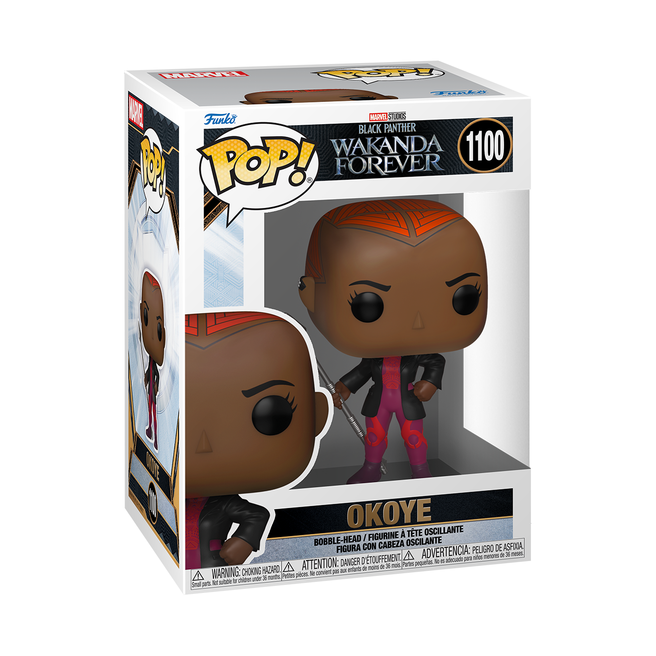 Funko Pop! Marvel: Black Panther: Wakanda Forever - Okoye ENG Merchandising - flash vidéo