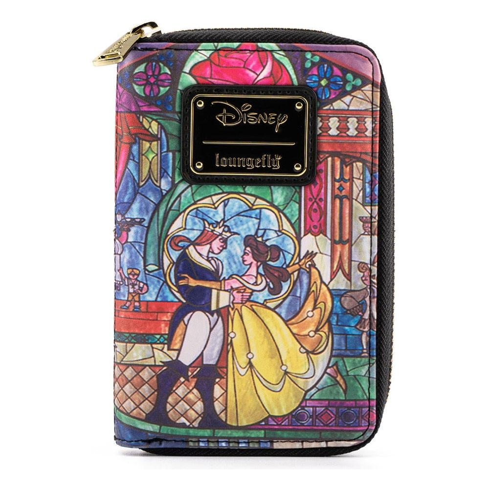 Loungefly Disney: Princess - Castle Series Belle Zip Around Wallet - flash vidéo