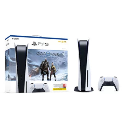 PlayStation 5 White + God of War Ragnarök Voucher - flash vidéo
